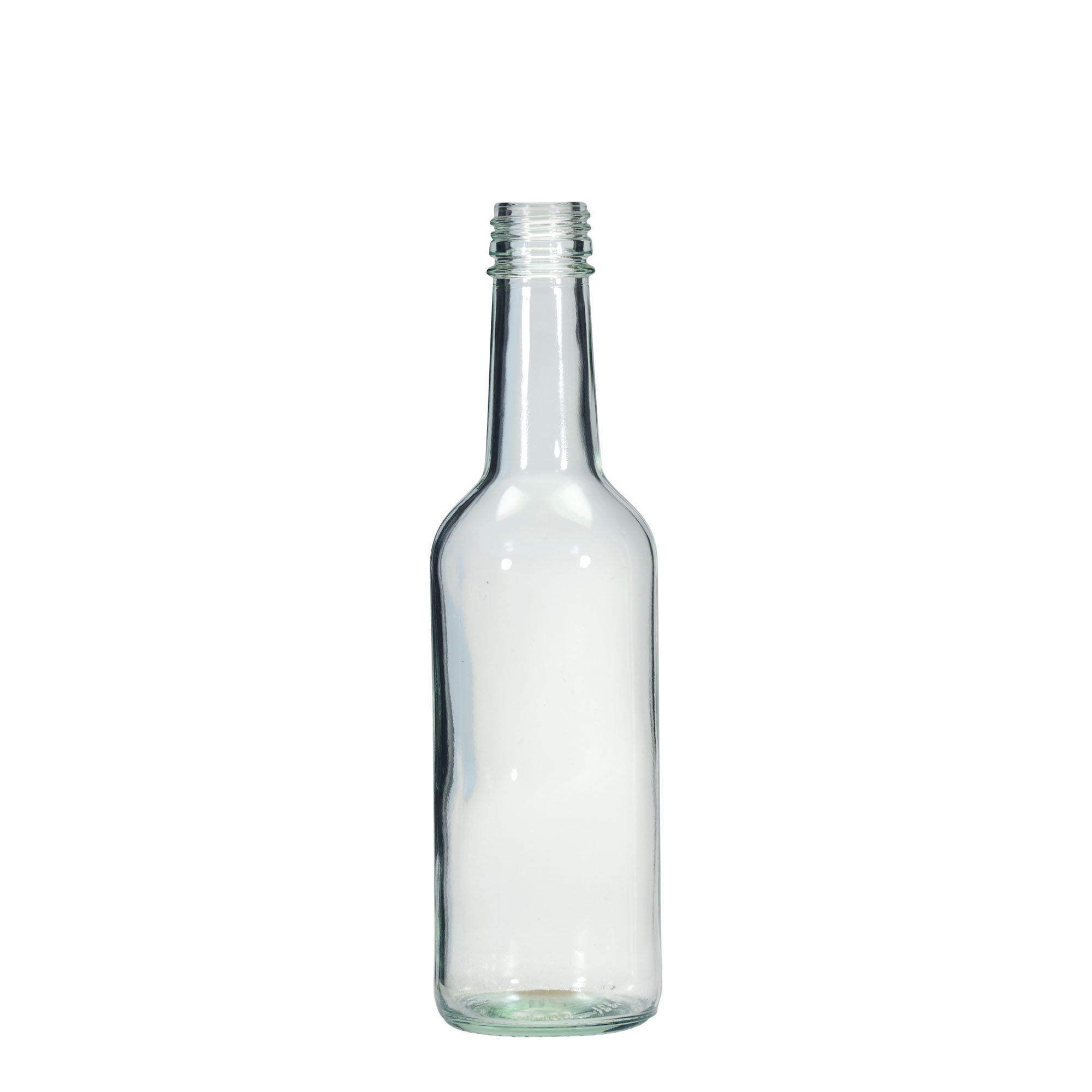 330 ml universal bottle, glass, opening: PP 28