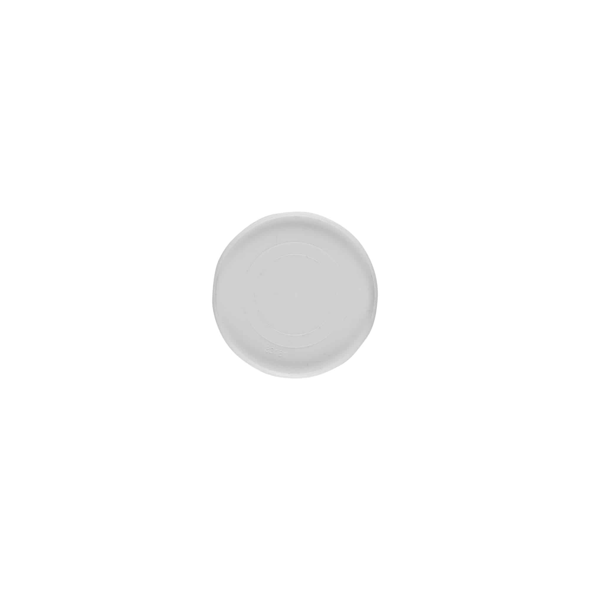 Cover disc for 50 ml ‘Bianca’, PP plastic, white