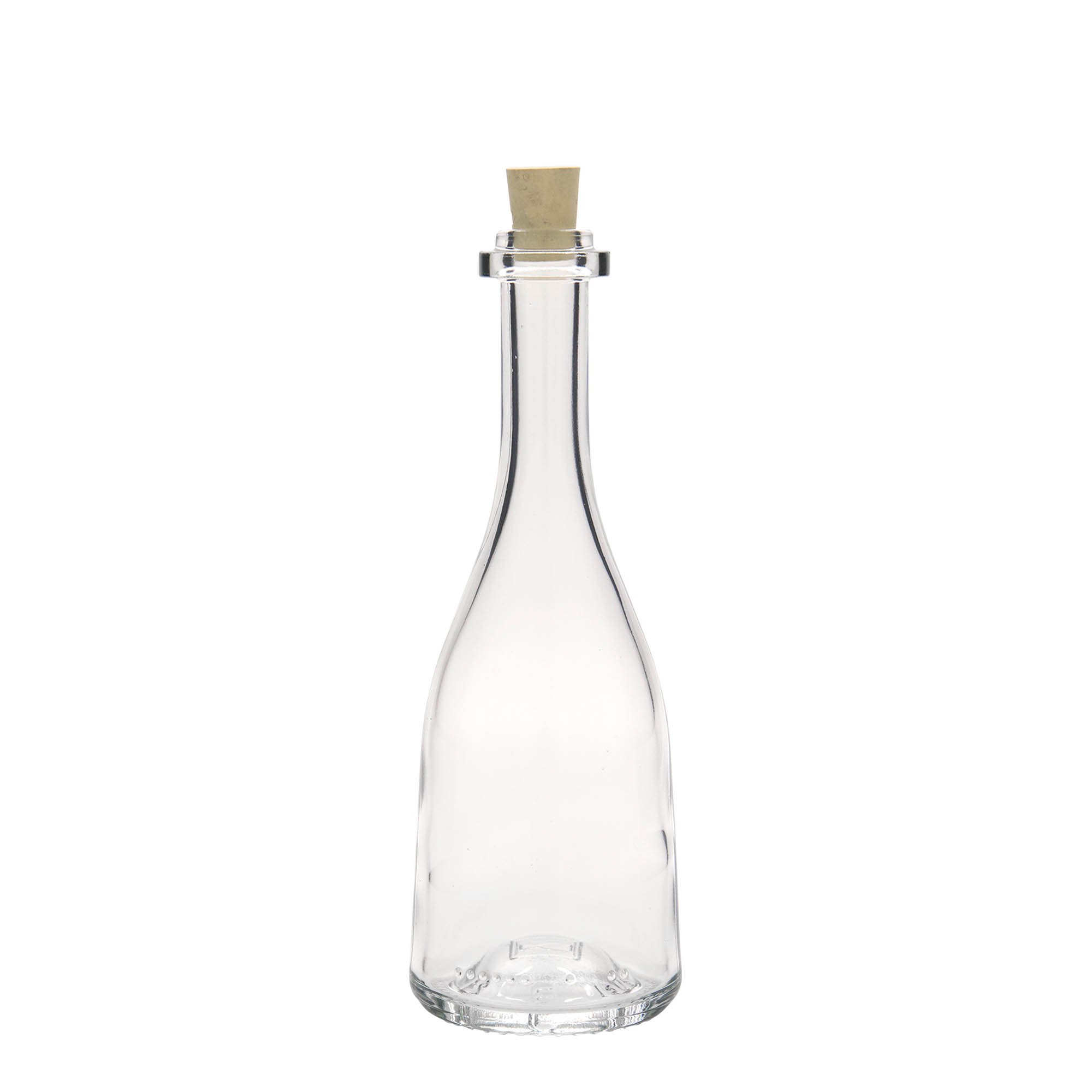 200 ml glass bottle 'Rustica', opening: cork