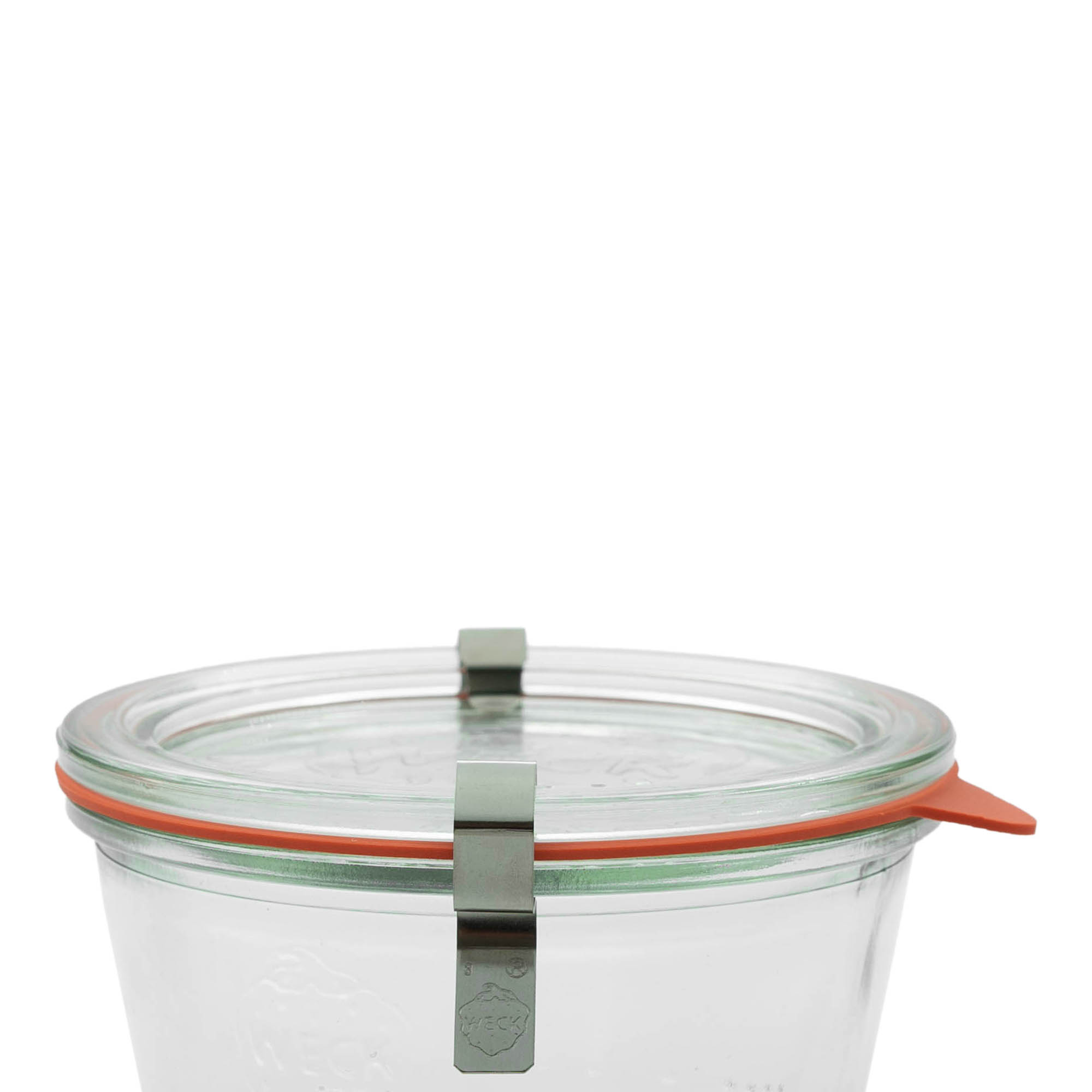 WECK clip #, stainless steel, silver WECK clip #, stainless steel, silver