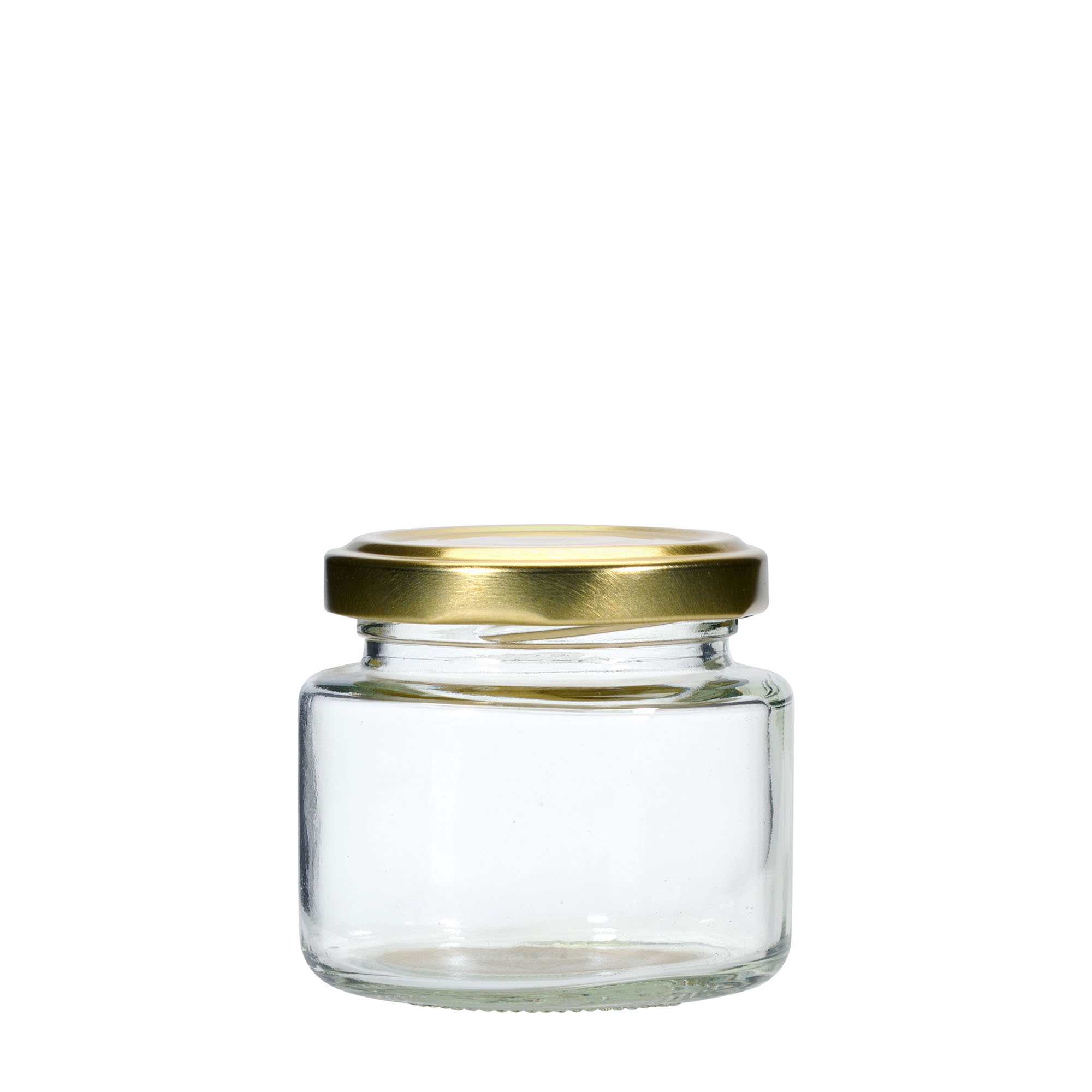 110 ml round jar, neck: Twist-Off (TO 53) 110 ml round jar, neck: Twist-Off (TO 53)