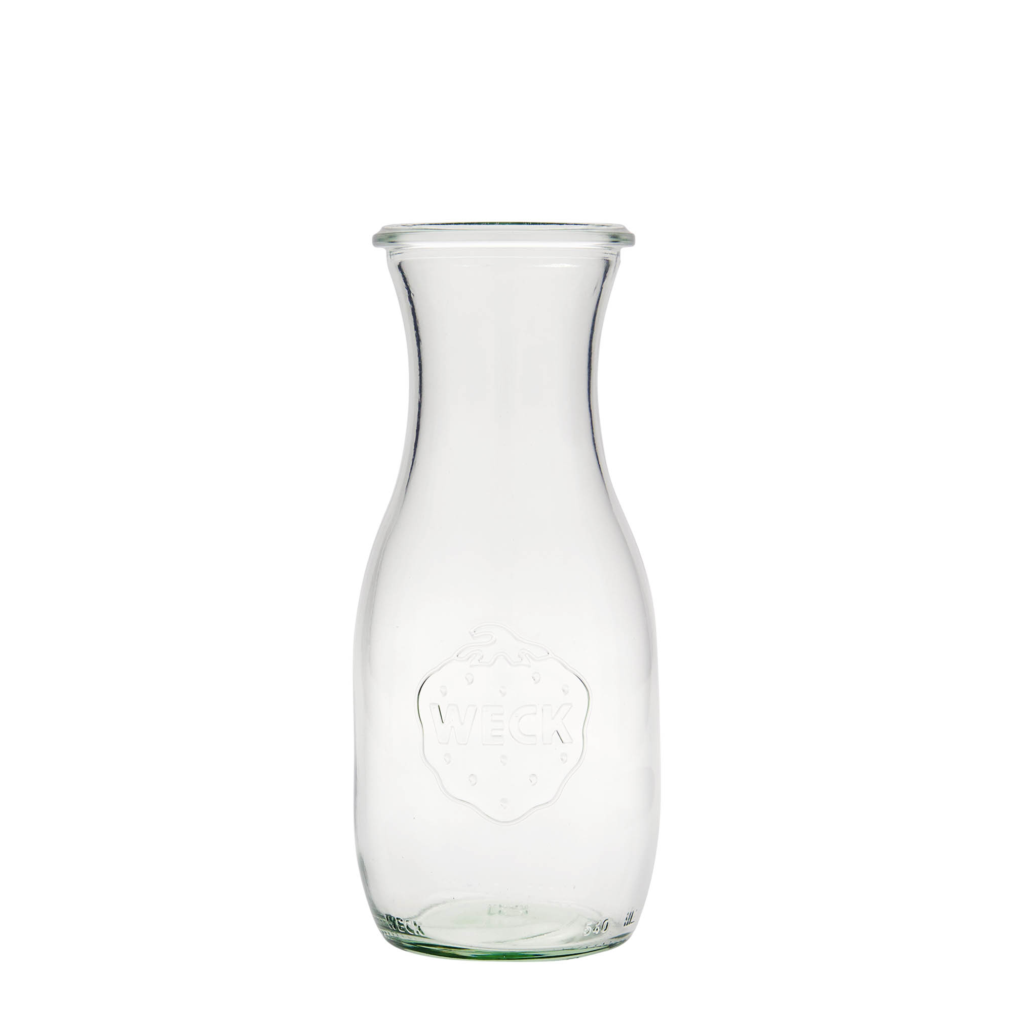 500 ml WECK juice bottle, opening: round rim 500 ml WECK juice bottle, opening: round rim