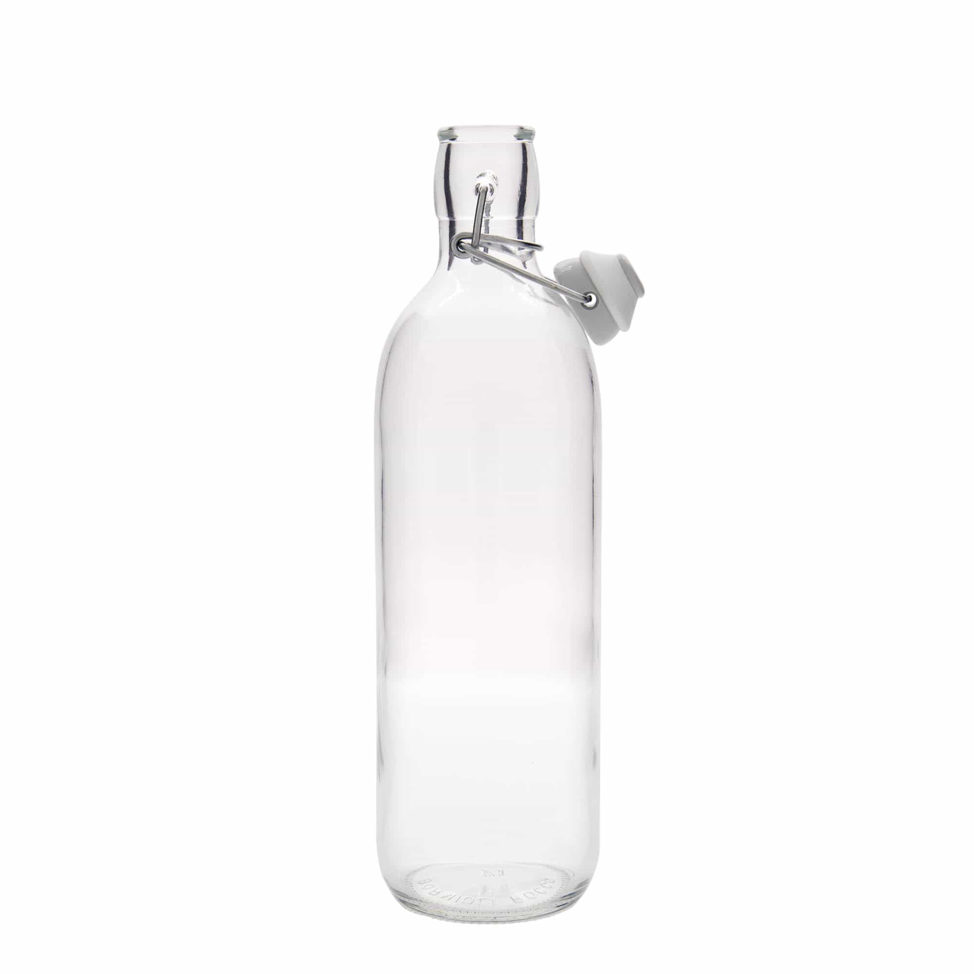 1,000 ml glass bottle ‘Emilia’, opening: swing top closure
