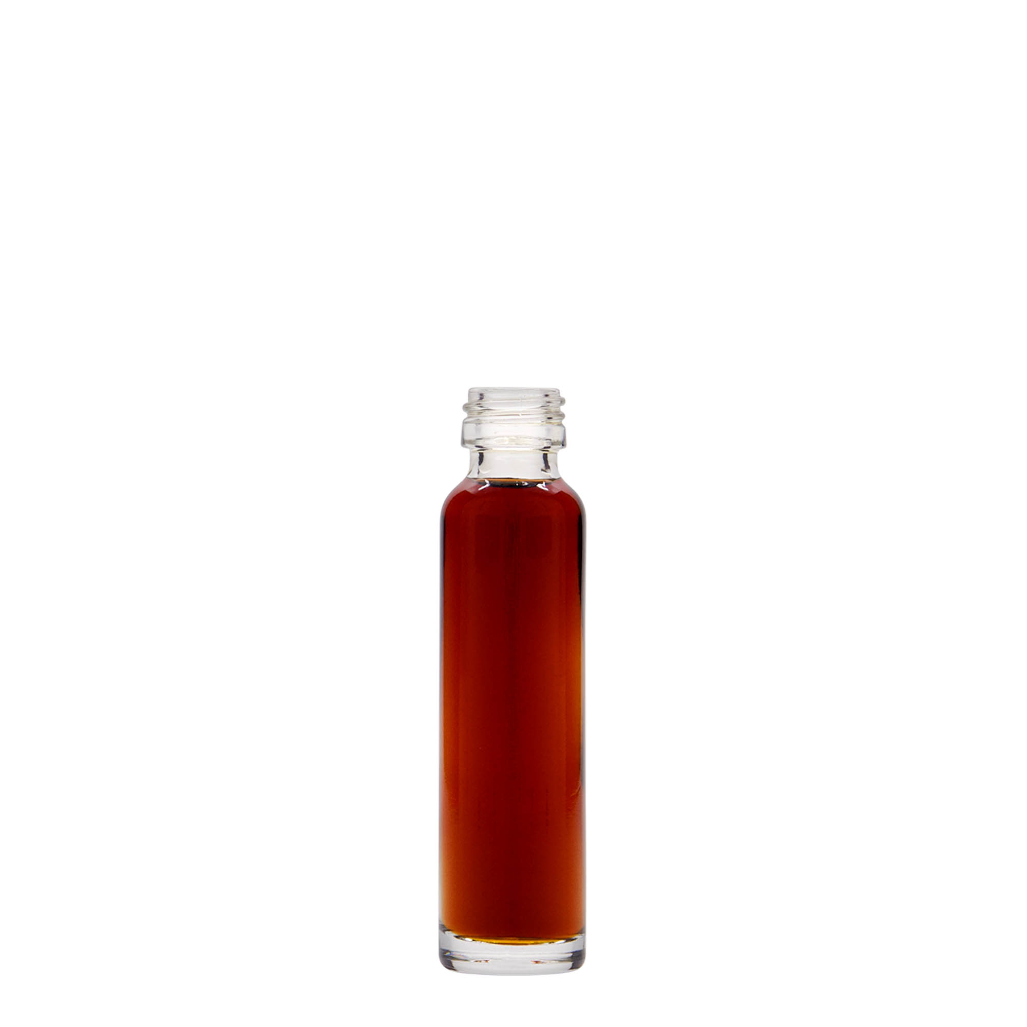 20 ml jug bottle, glass, opening: PP 18 20 ml jug bottle, glass, opening: PP 18
