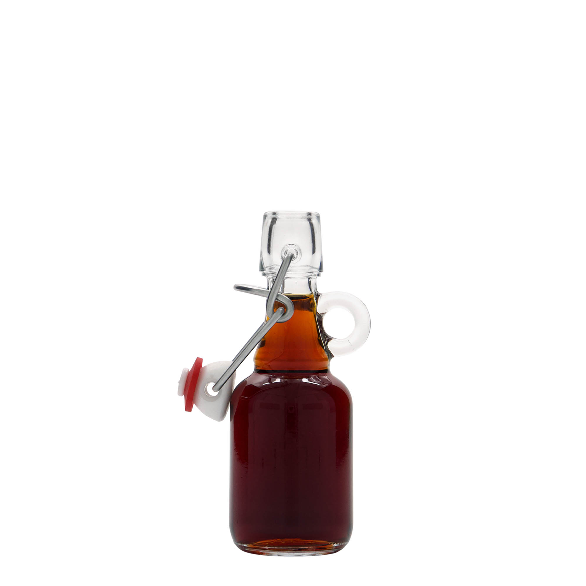 40 ml glass bottle ‘Santos’, opening: swing top closure