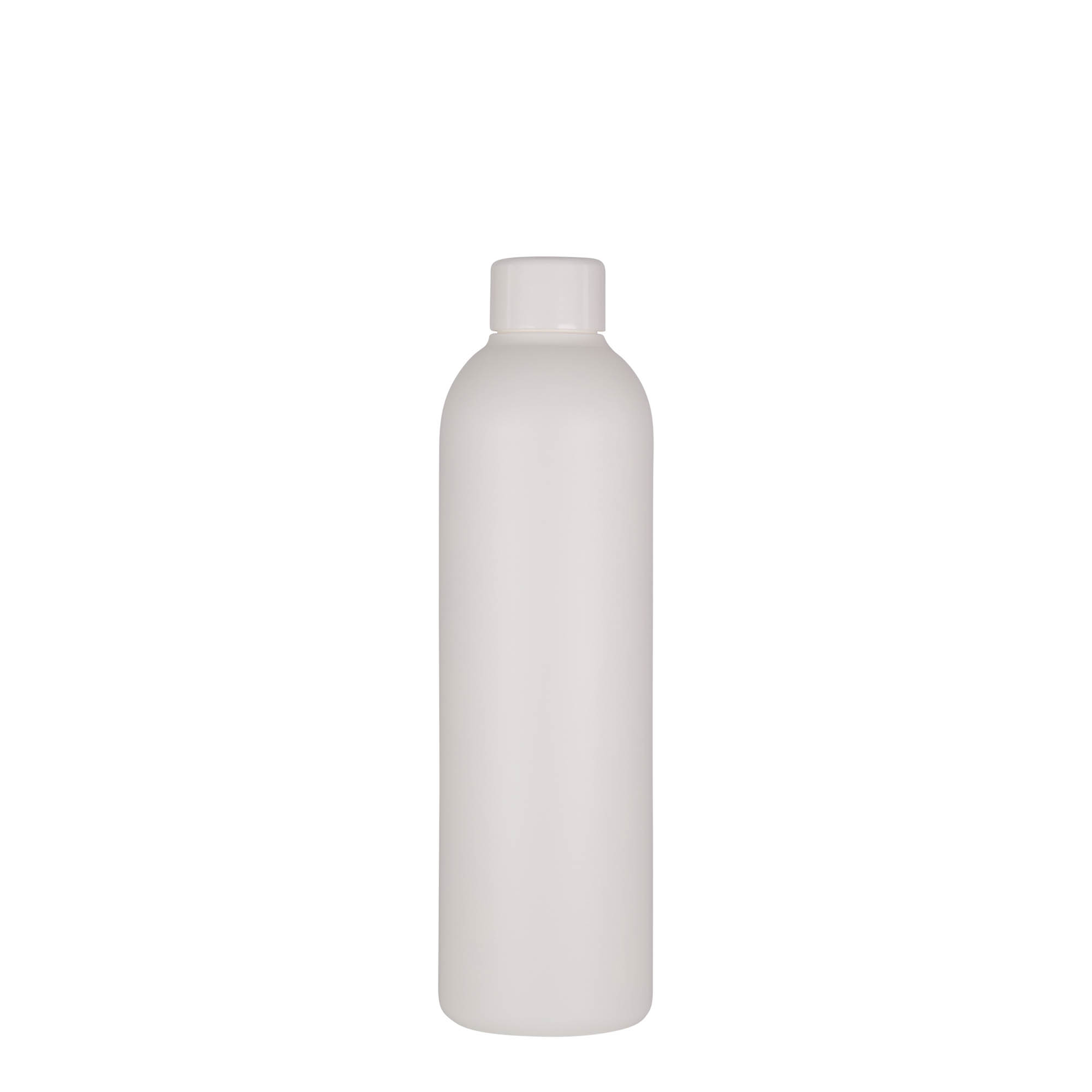 250 ml plastic bottle 'Tuffy', HDPE, white, opening: 24/410 250 ml plastic bottle 'Tuffy', HDPE, white, opening: 24/410