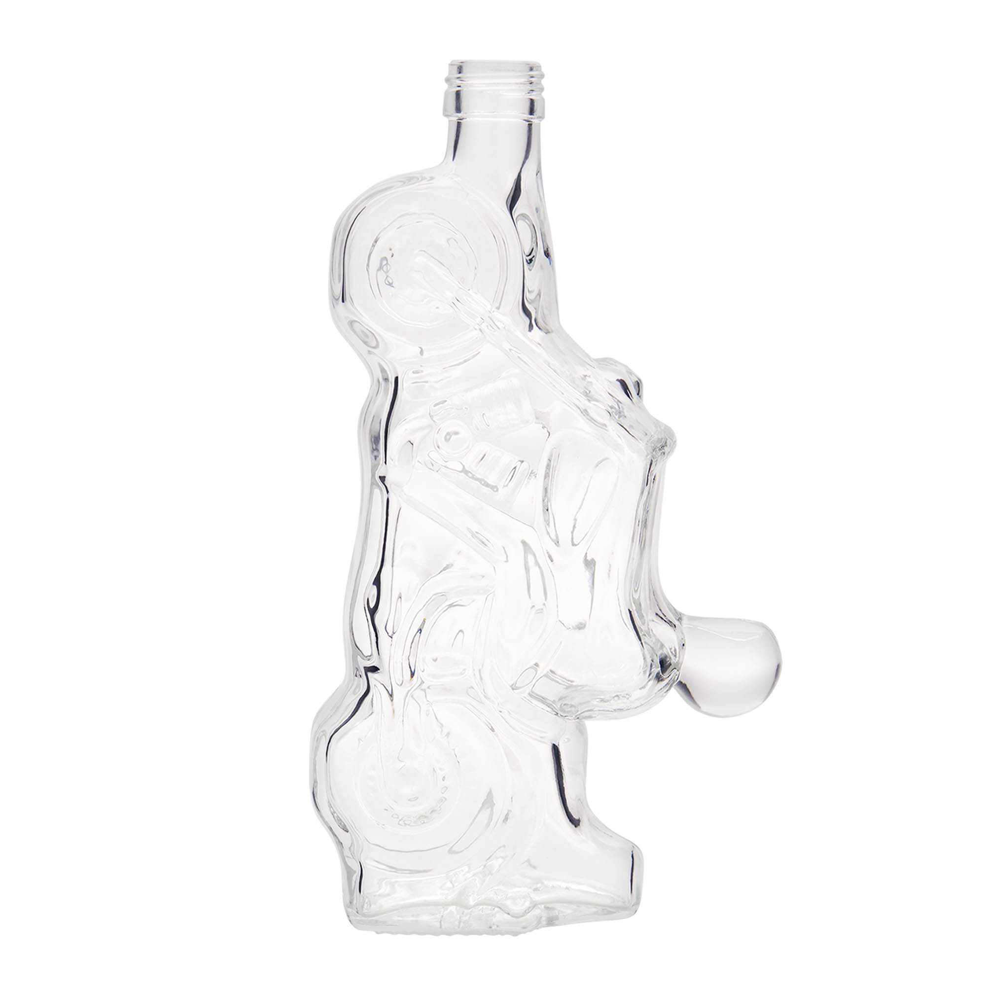 350 ml glass bottle 'Motorcycle', closure: PP 28 350 ml glass bottle 'Motorcycle', closure: PP 28