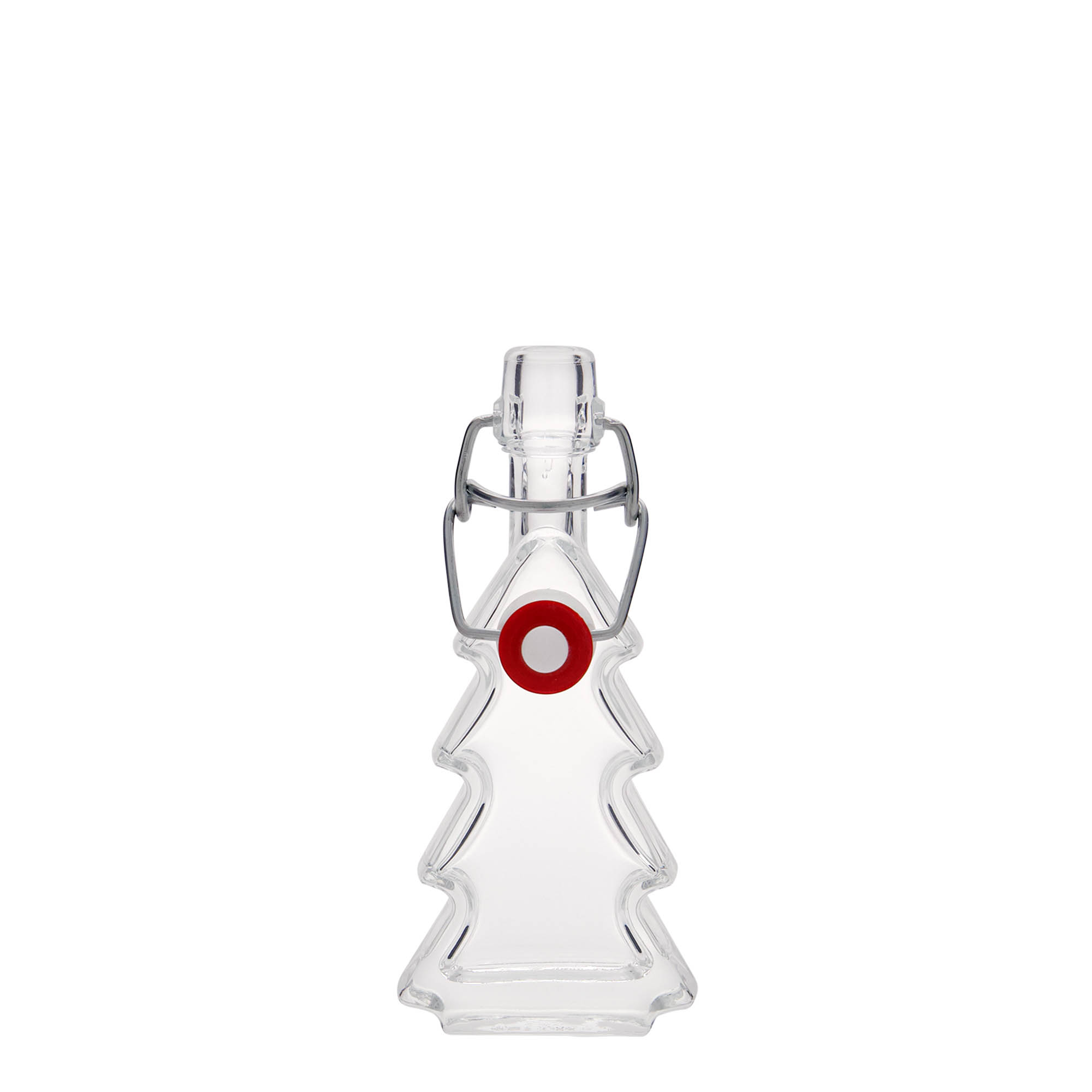 40 ml glass bottle 'Christmas tree', opening: swing top closure 40 ml glass bottle 'Christmas tree', opening: swing top closure