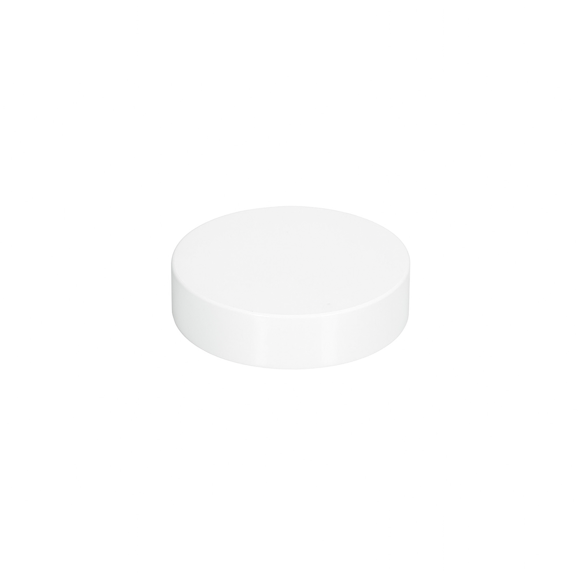 Screw cap for 60 ml 'Brown Line', HPM plastic, white Screw cap for 60 ml 'Brown Line', HPM plastic, white