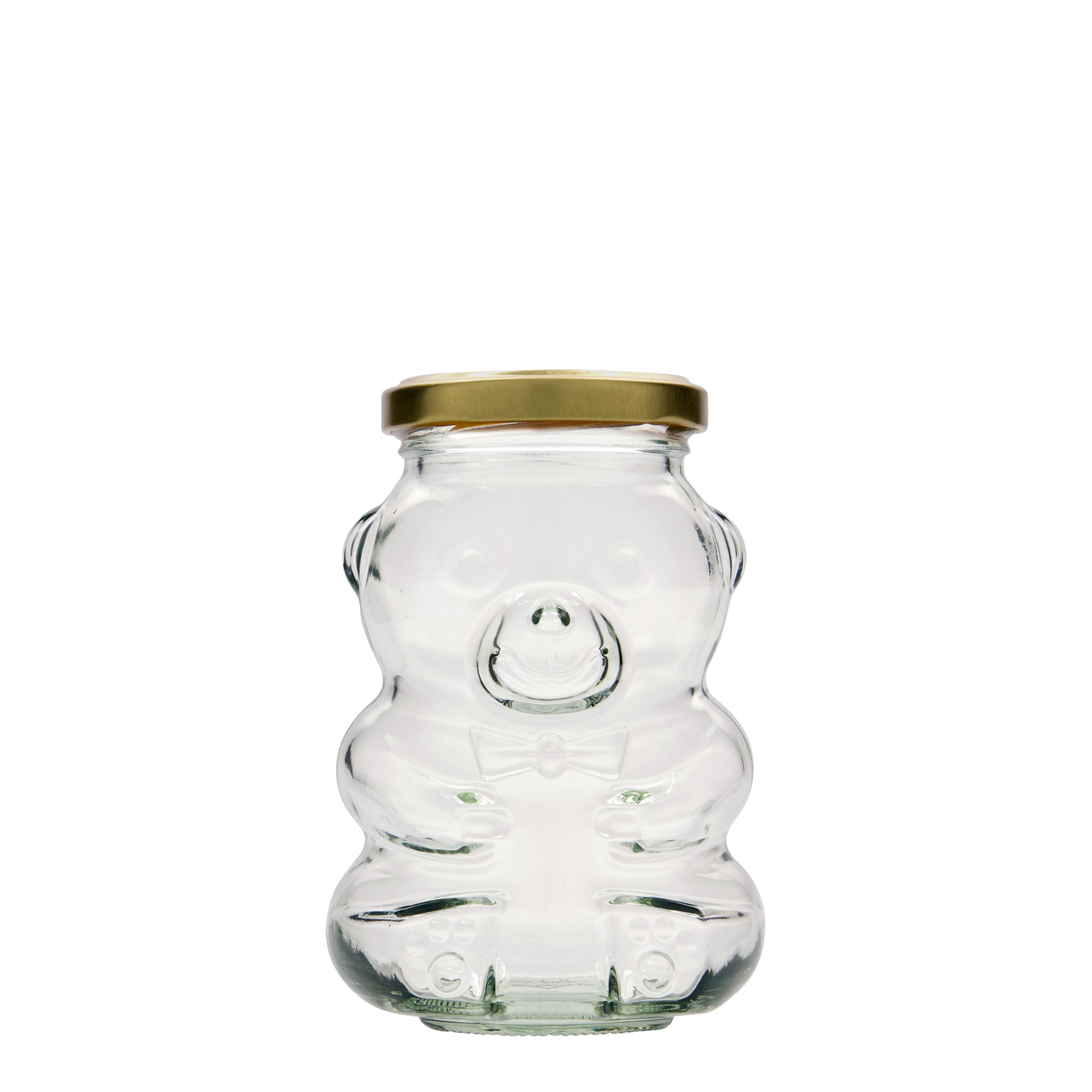 285 ml bear jar, opening: twist-off (TO 58) 285 ml bear jar, opening: twist-off (TO 58)