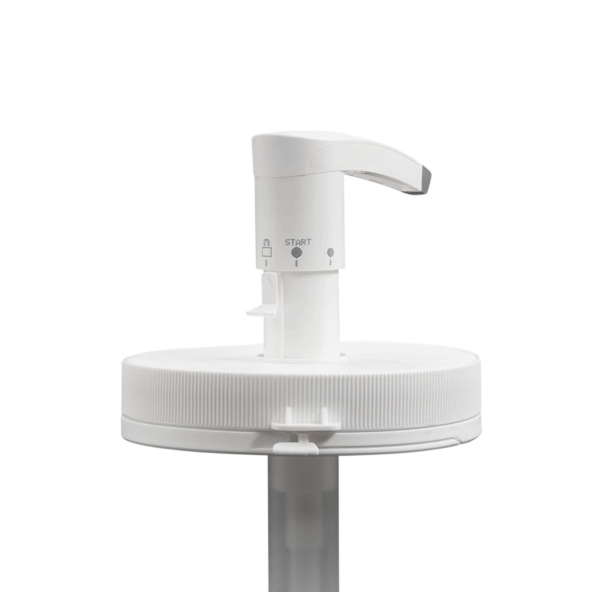 Dispenser pump for 1,240 ml ‘Securibox’, PE plastic, white, for opening: screw cap