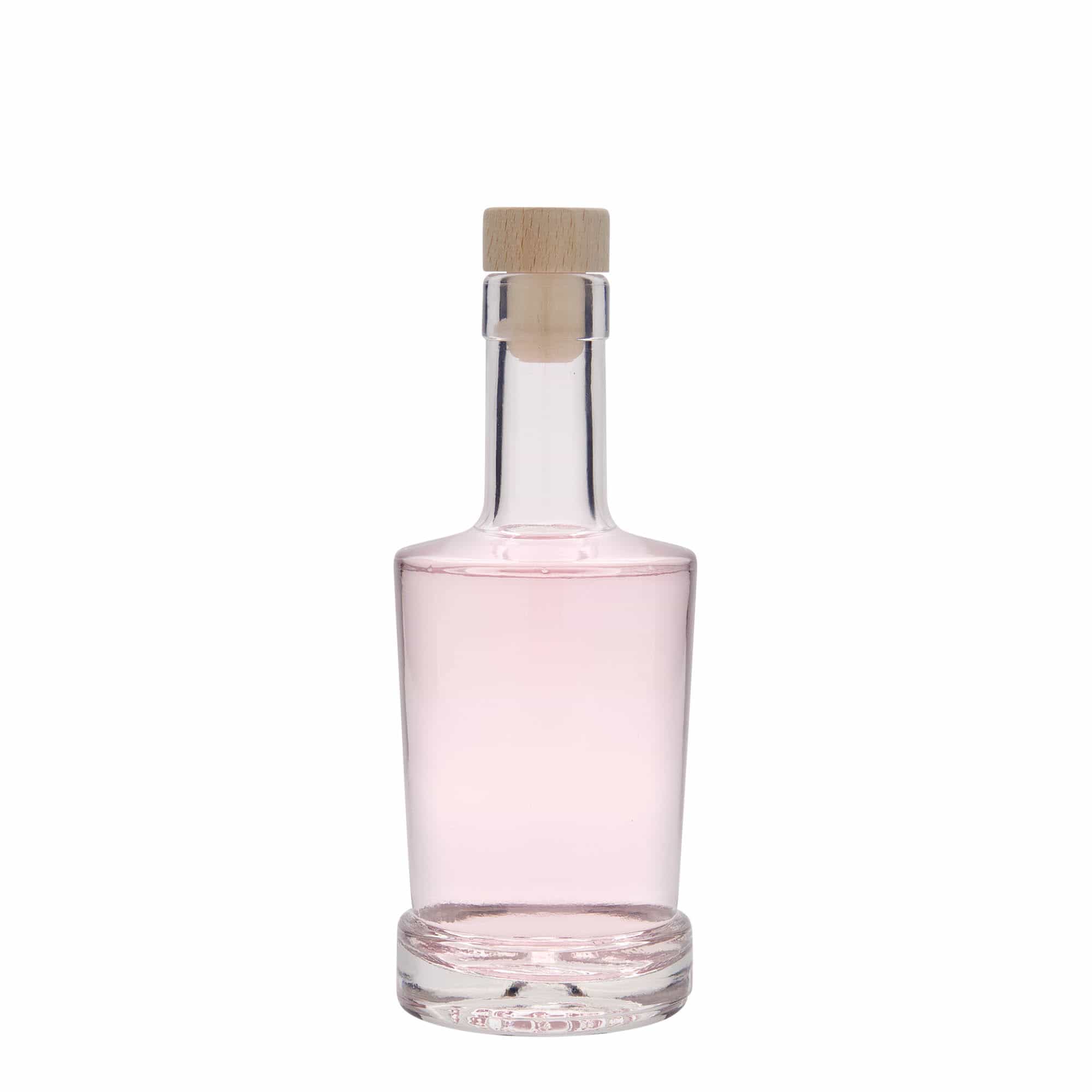 250 ml glass bottle ‘Deborah’, opening: cork