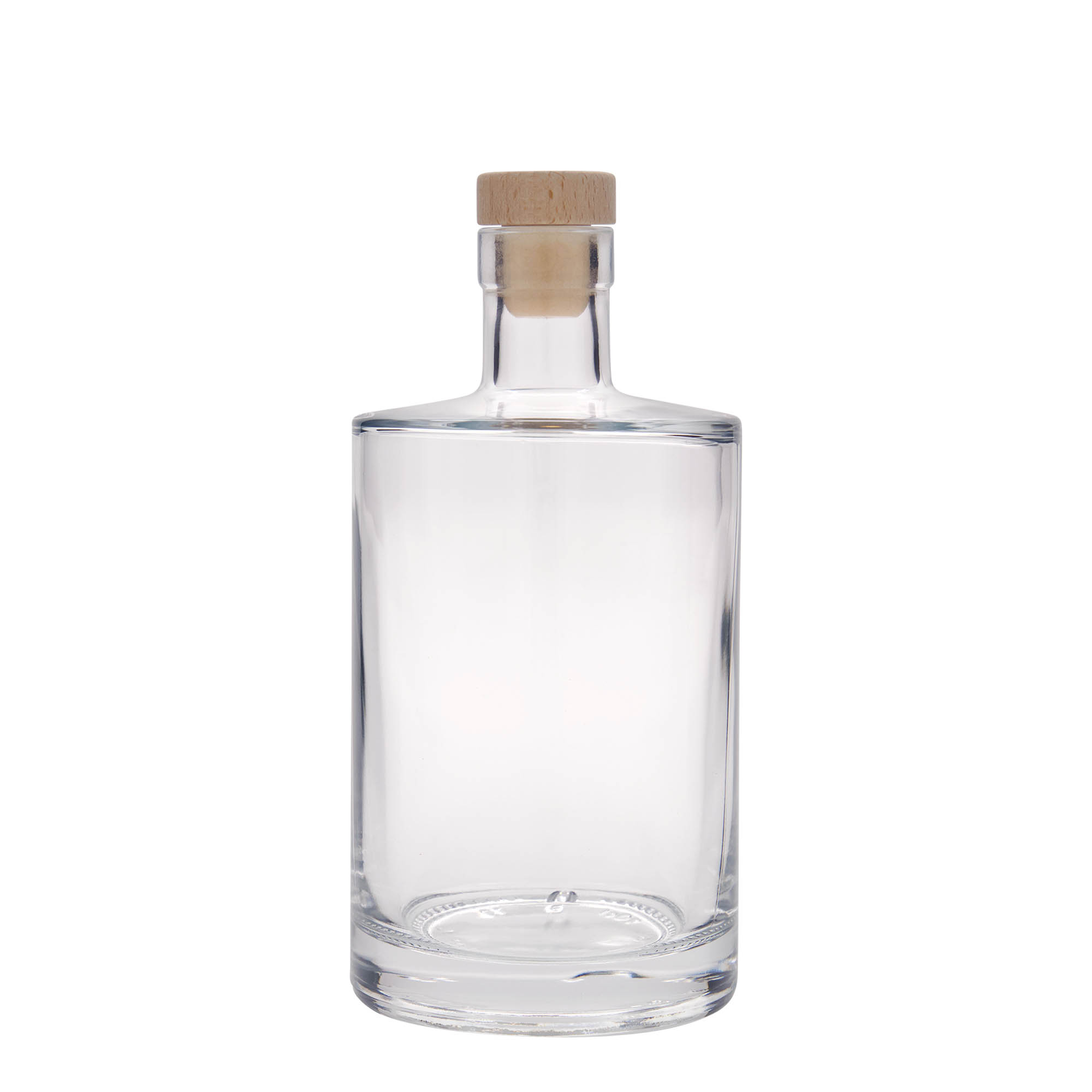 700 ml glass bottle 'Aventura', opening: cork