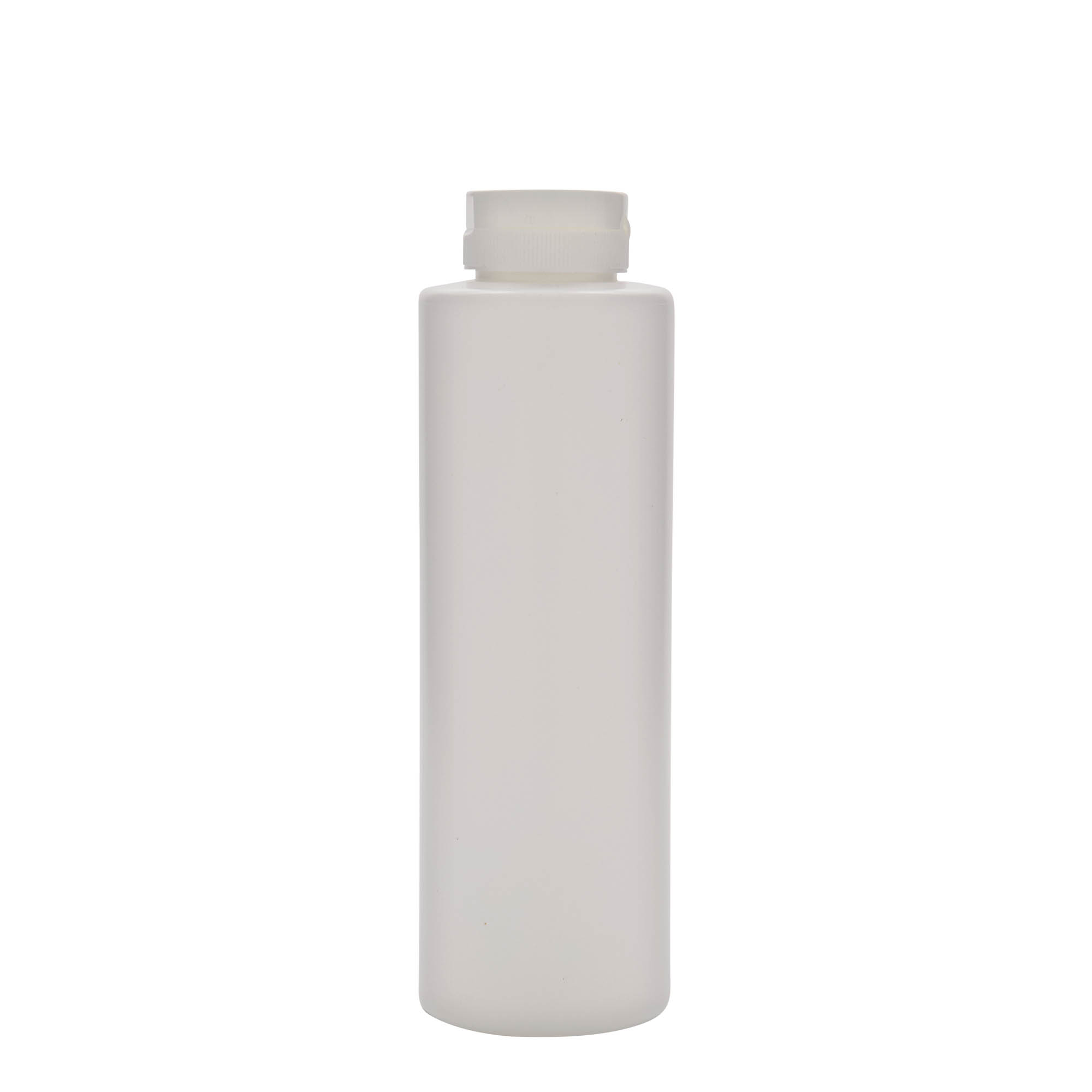 500 ml condiment bottle, LDPE plastic, white, closure: 38/400