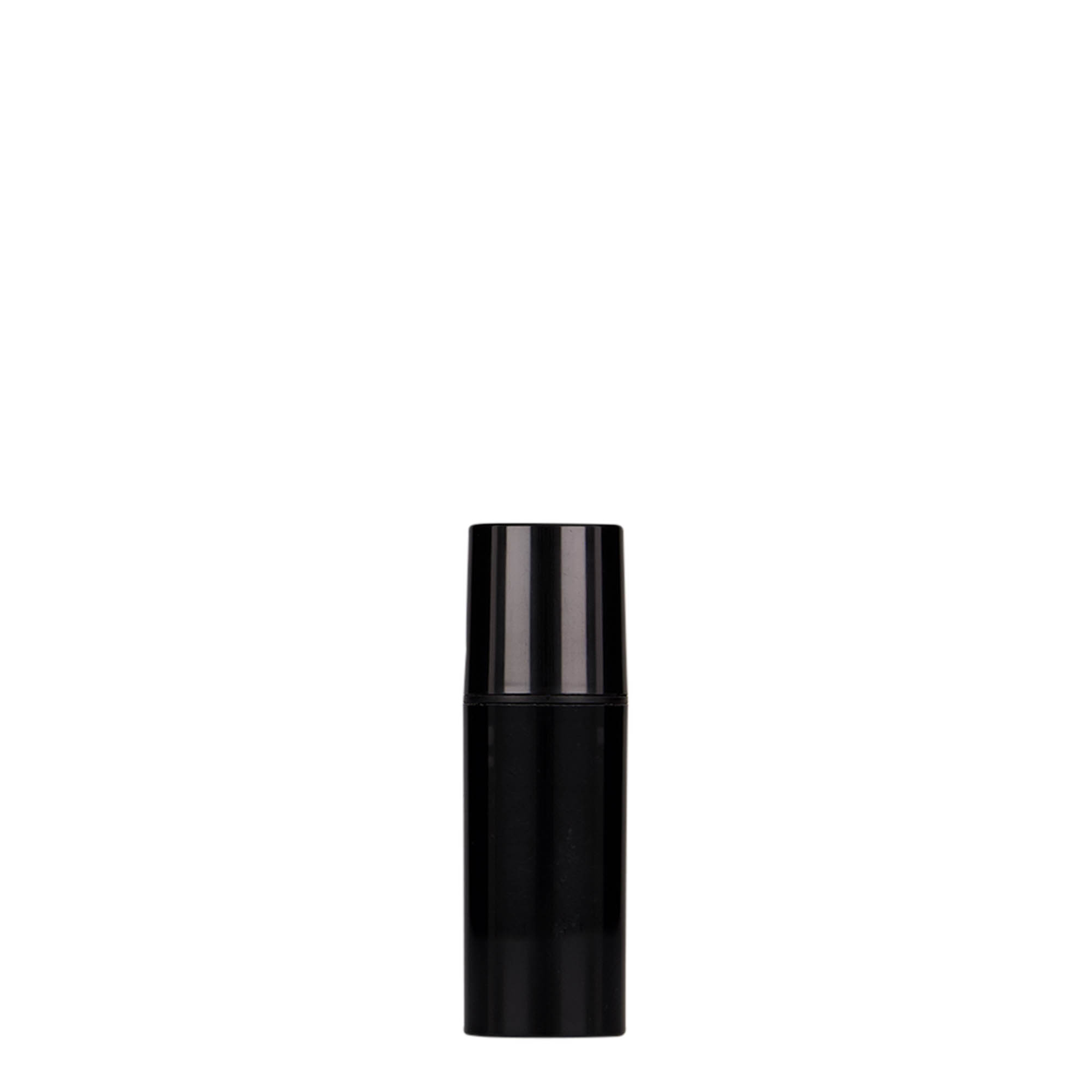 5 ml airless dispenser 'Nano', black PP plastic