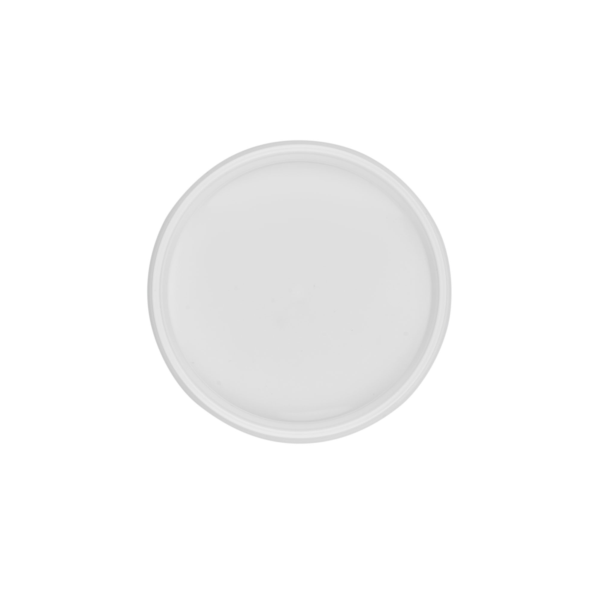 Lid for 0.6 l bucket, PP plastic, white