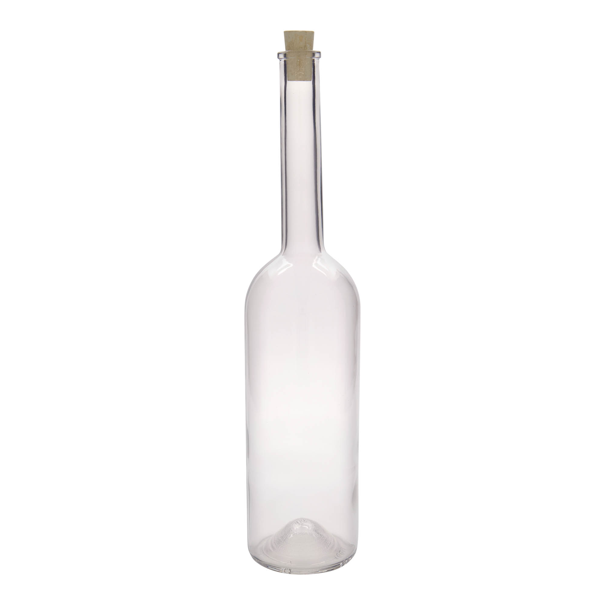 1,000 ml glass bottle 'Opera', opening: cork 1,000 ml glass bottle 'Opera', opening: cork