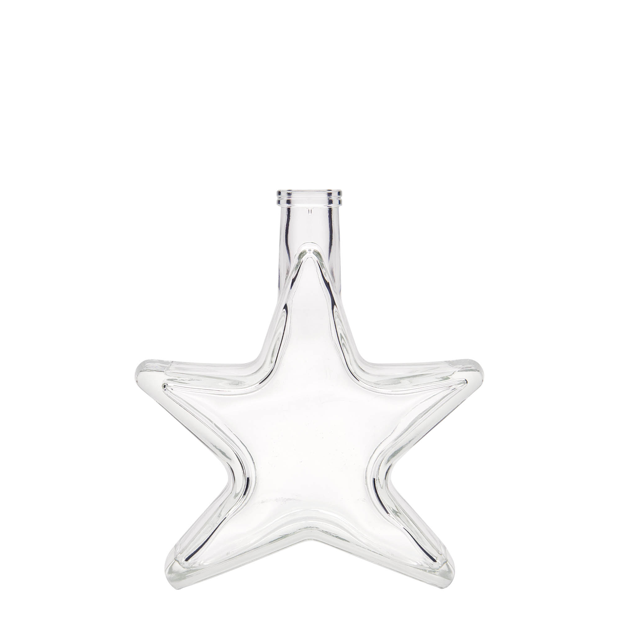 200 ml glass bottle 'Star', opening: cork