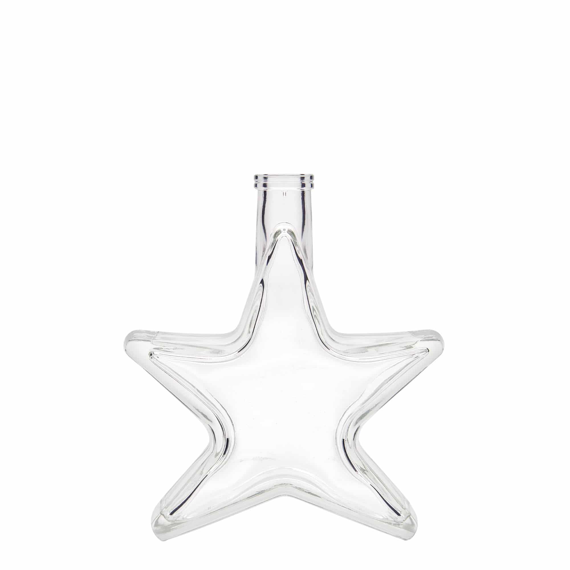 200 ml glass bottle ‘Star’, opening: cork