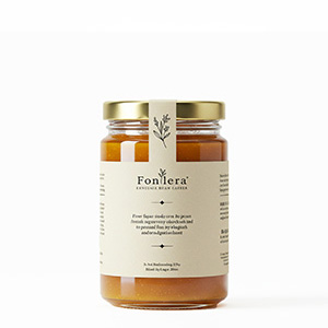 Twist-off glass logo Product example: filled twist-off jar with logo