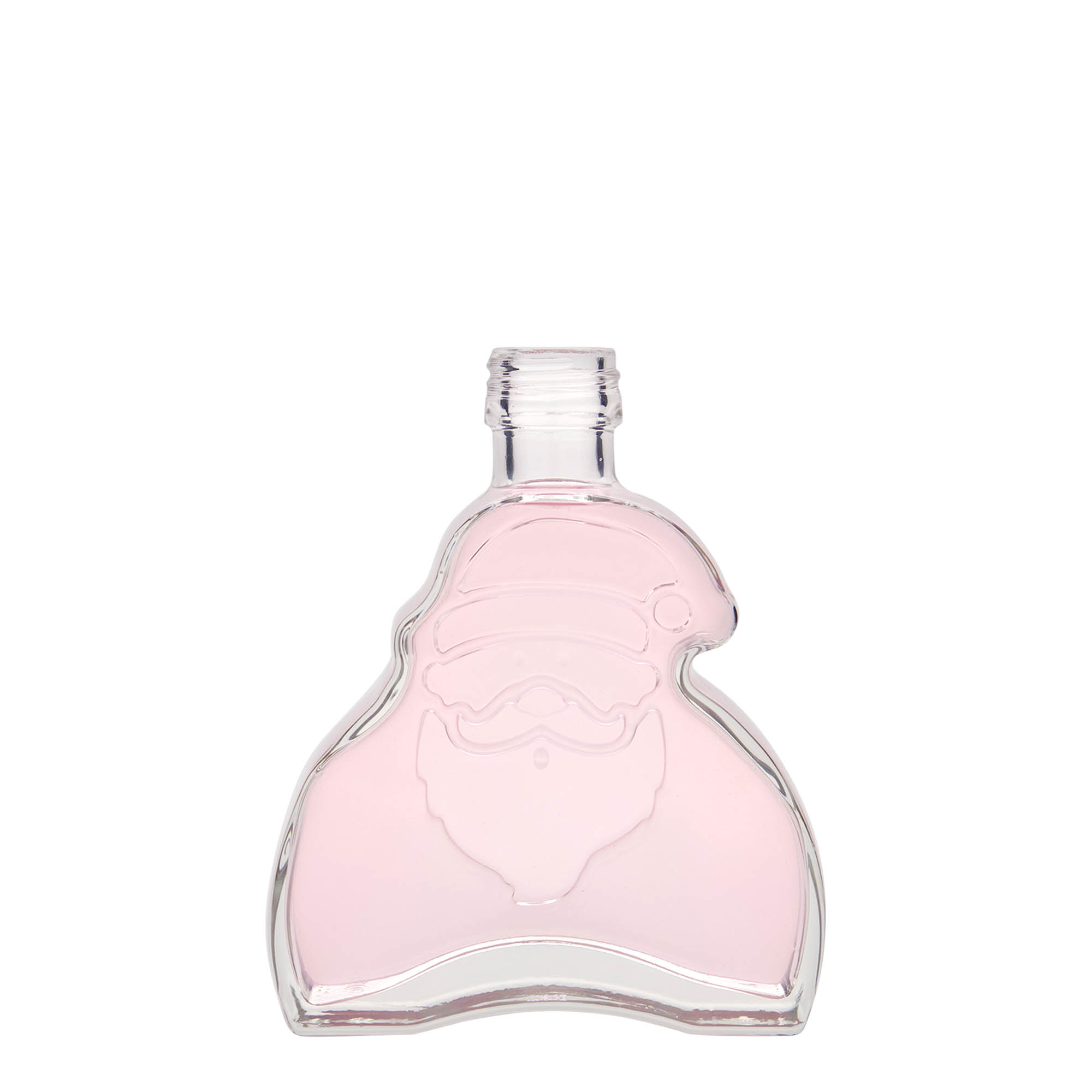 200 ml glass bottle 'Santa Claus', opening: PP 28