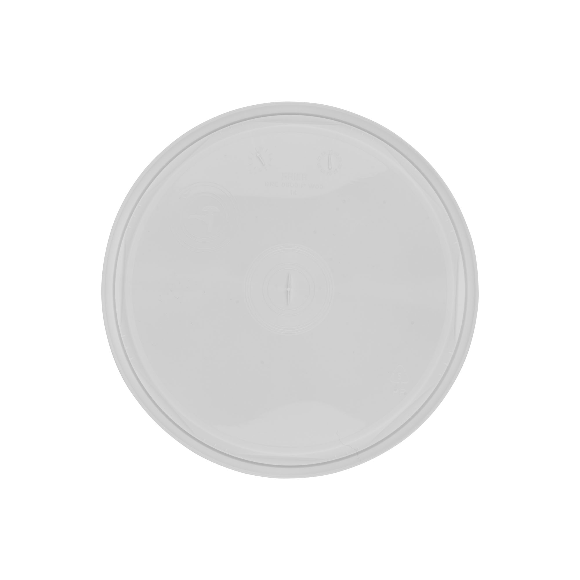 Lid for 5-6 l bucket, PP plastic, white