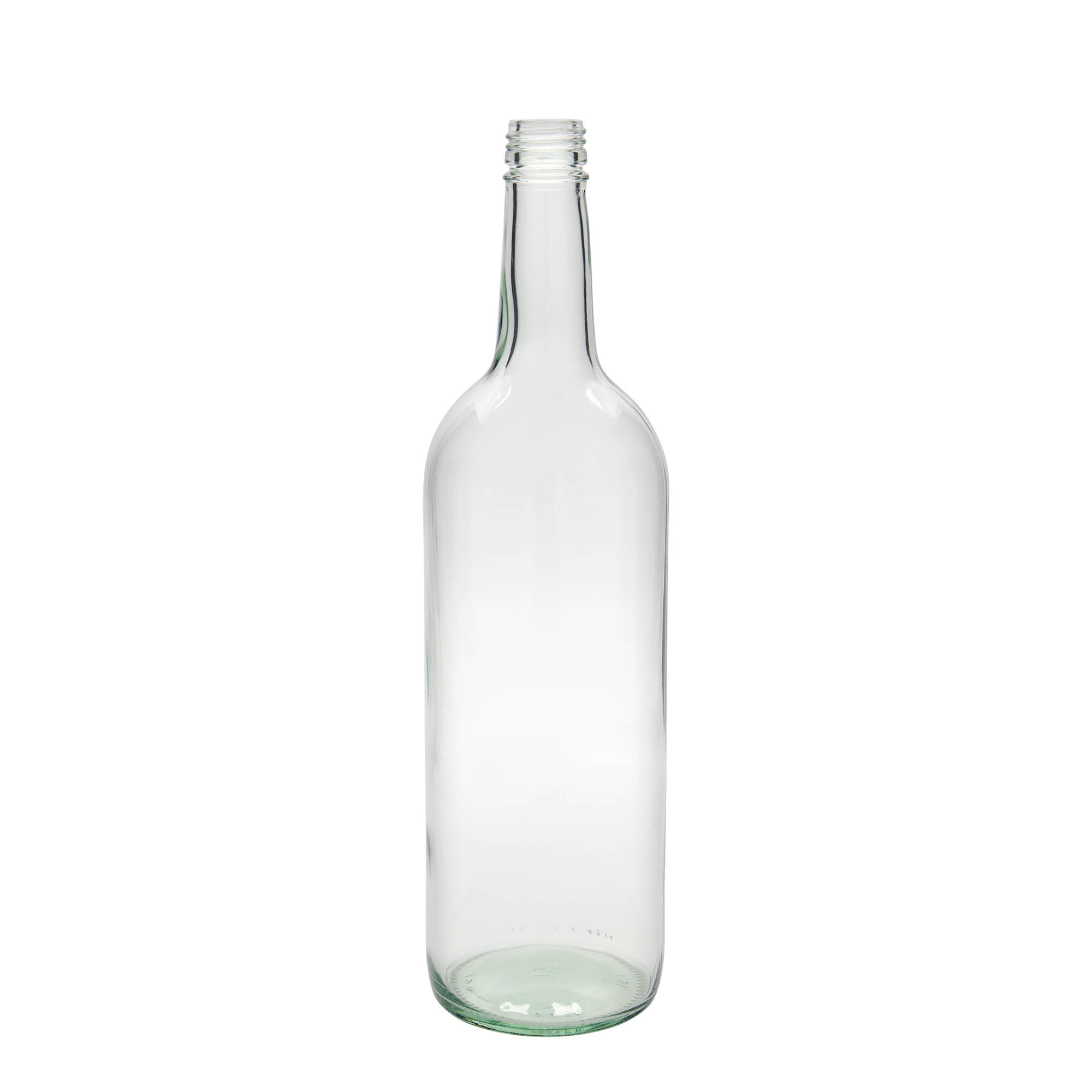 1,000 ml universal bottle, glass, closure: PP 28 1,000 ml universal bottle, glass, closure: PP 28