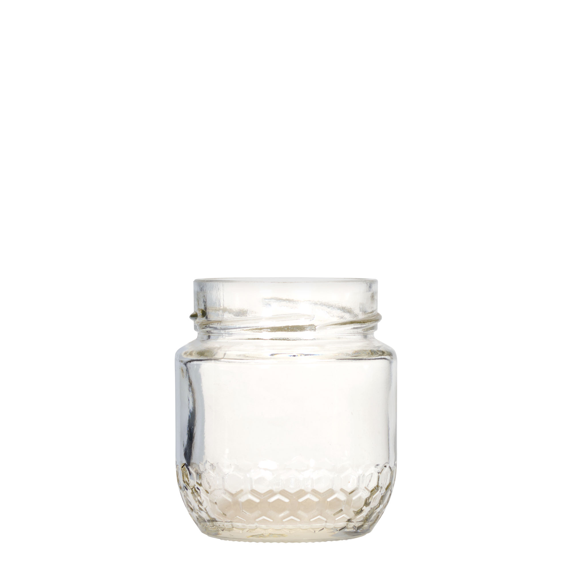 212 ml honey jar 'Maya', closure: deep twist off (DTO 63) 212 ml honey jar 'Maya', closure: deep twist off (DTO 63)