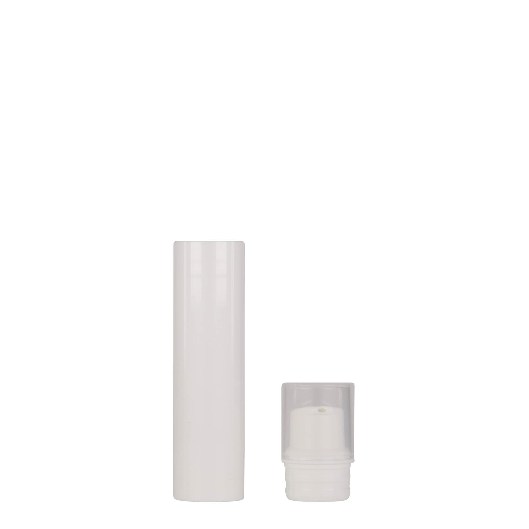 15 ml Airless Dispenser 'Nano', white PP plastic 15 ml Airless Dispenser 'Nano', white PP plastic