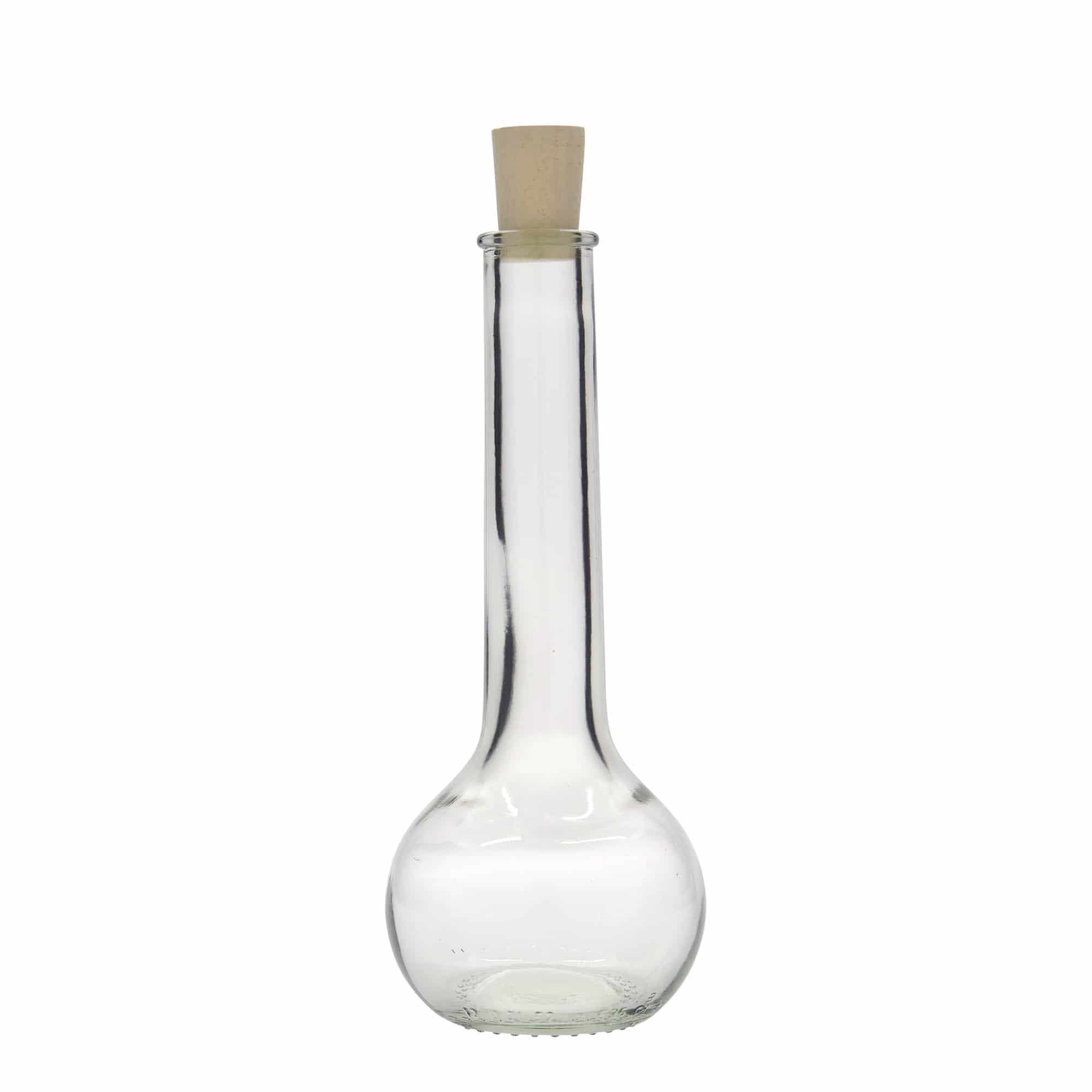 200 ml glass bottle ‘Tulipano’, opening: cork