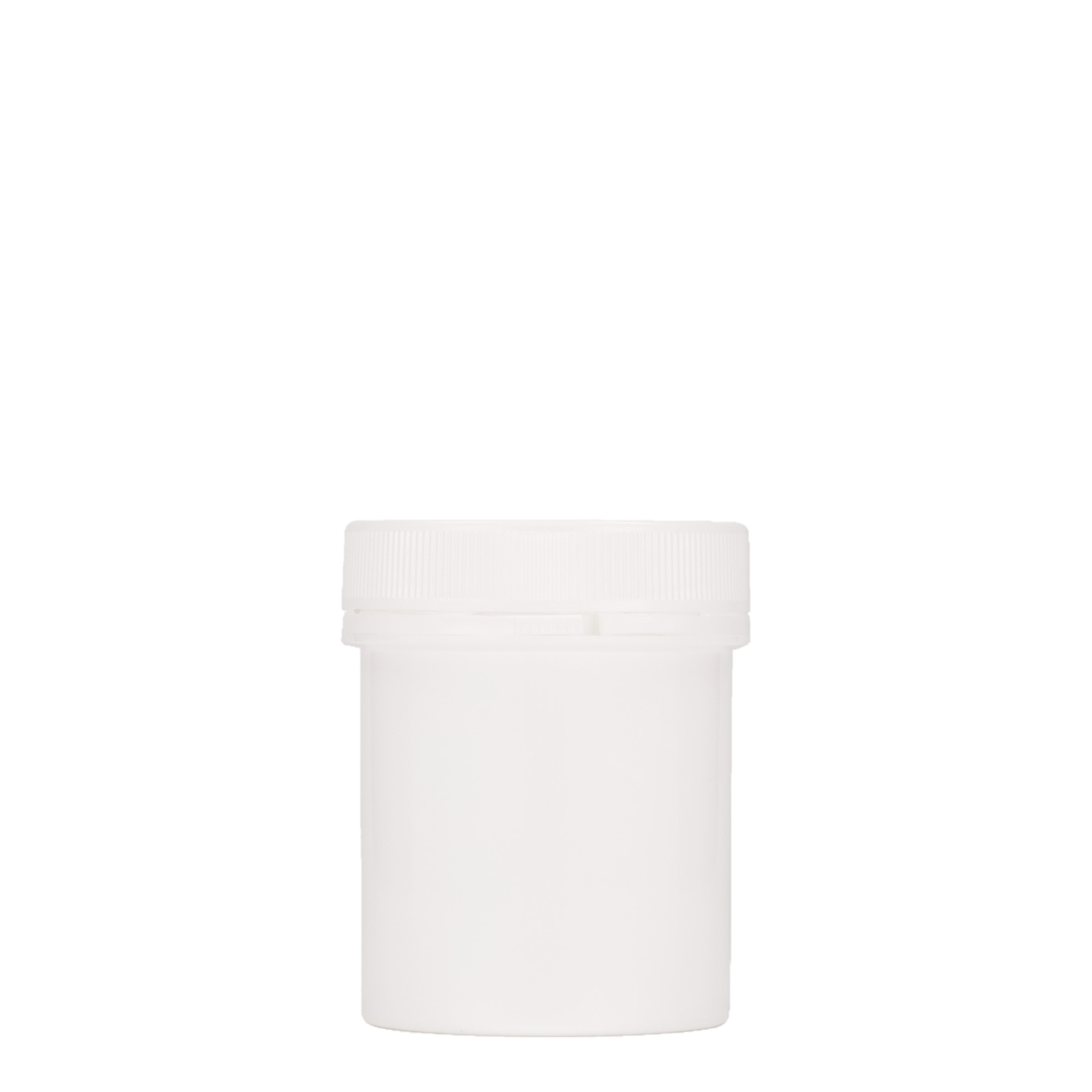 150 ml plastic container 'Securilock', PP, white, opening: screw cap