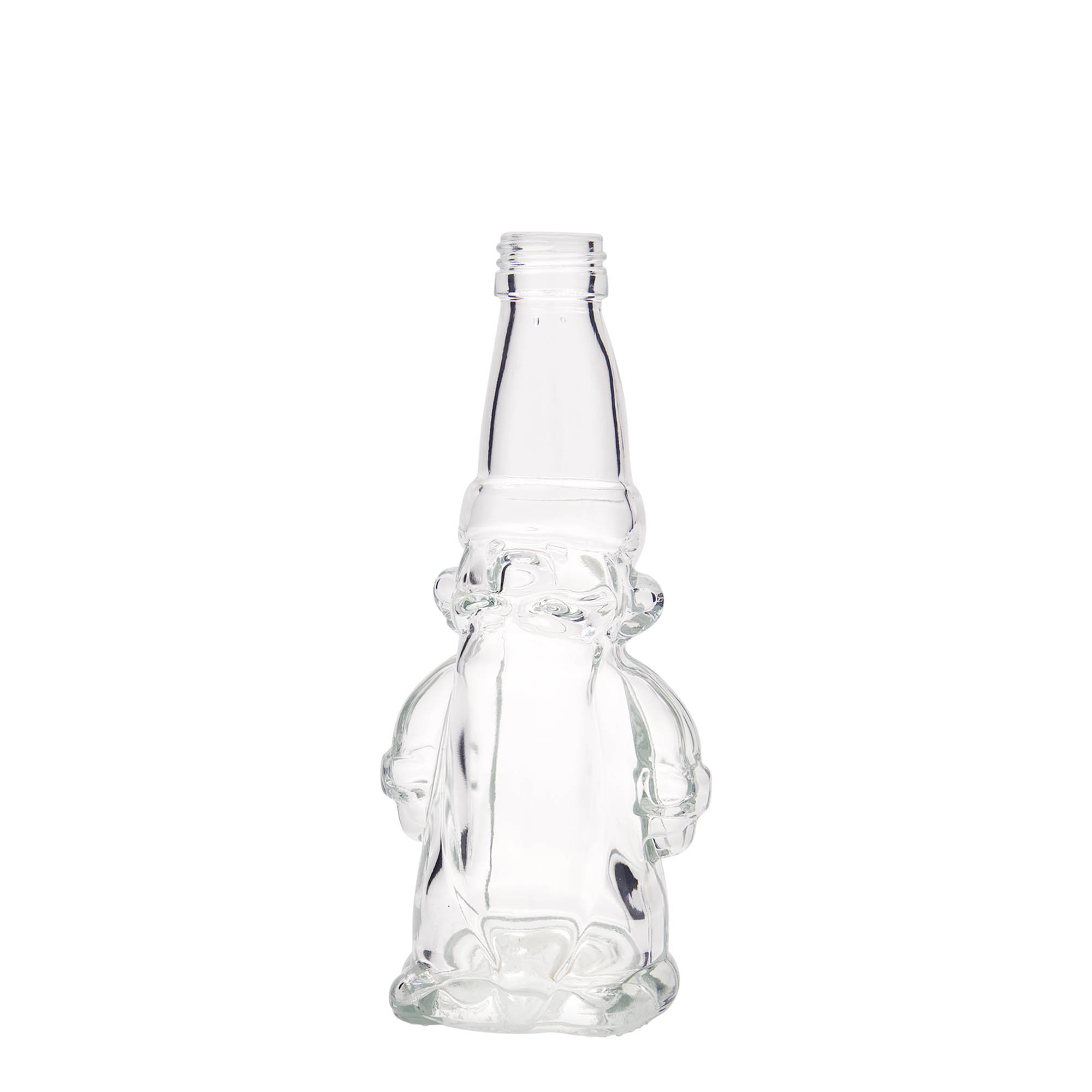 200 ml glass bottle ‘Christmas elf’, opening: PP 28
