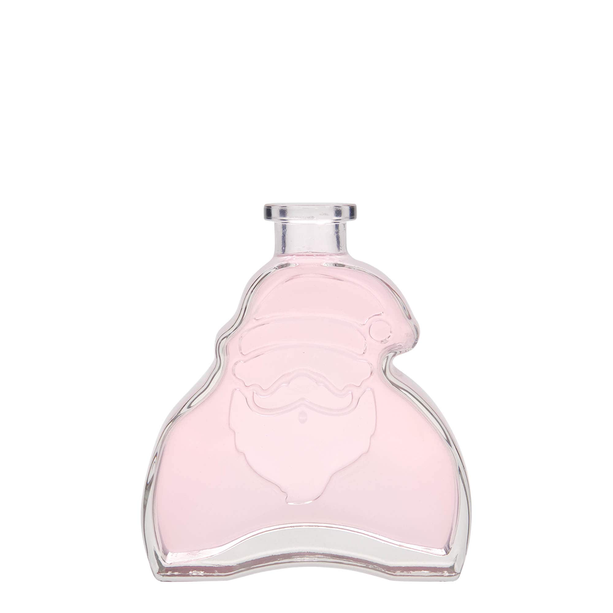 200 ml glass bottle ‘Santa Claus’, opening: cork