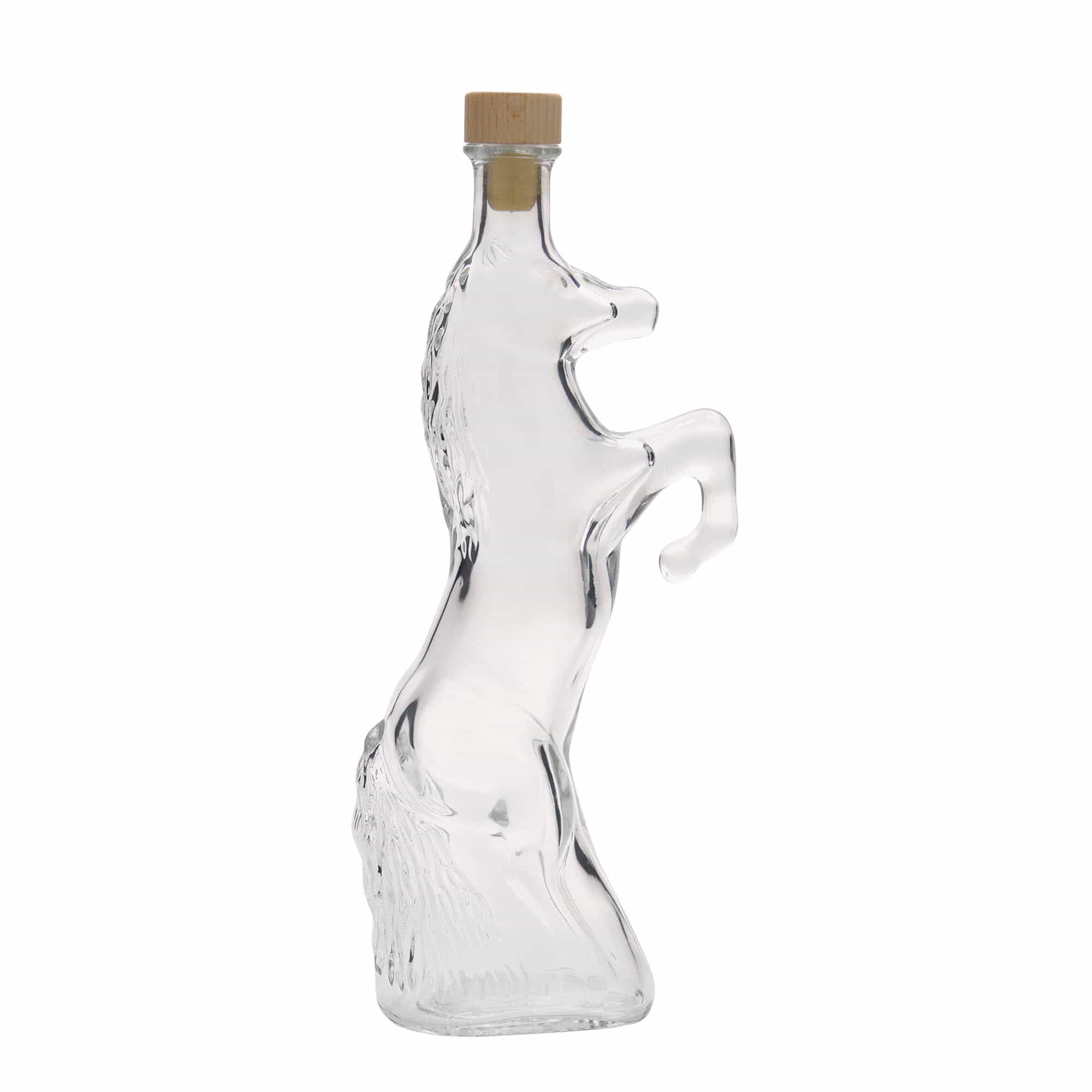 350 ml glass bottle ‘Wild Horse’, opening: cork