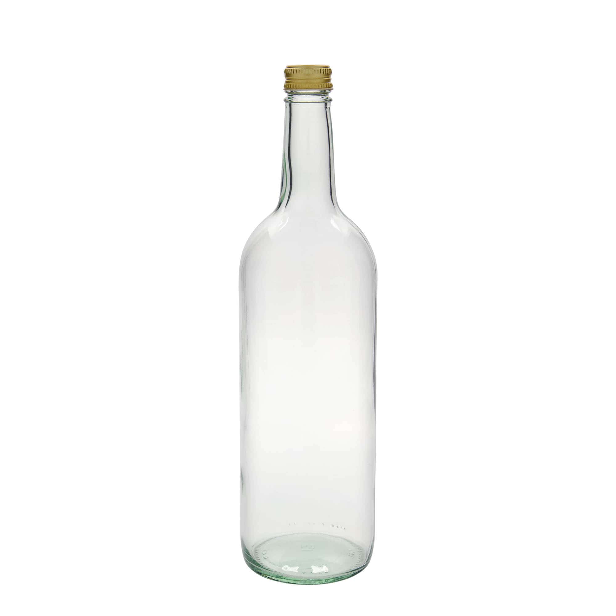 1,000 ml universal bottle, glass, opening: PP 28